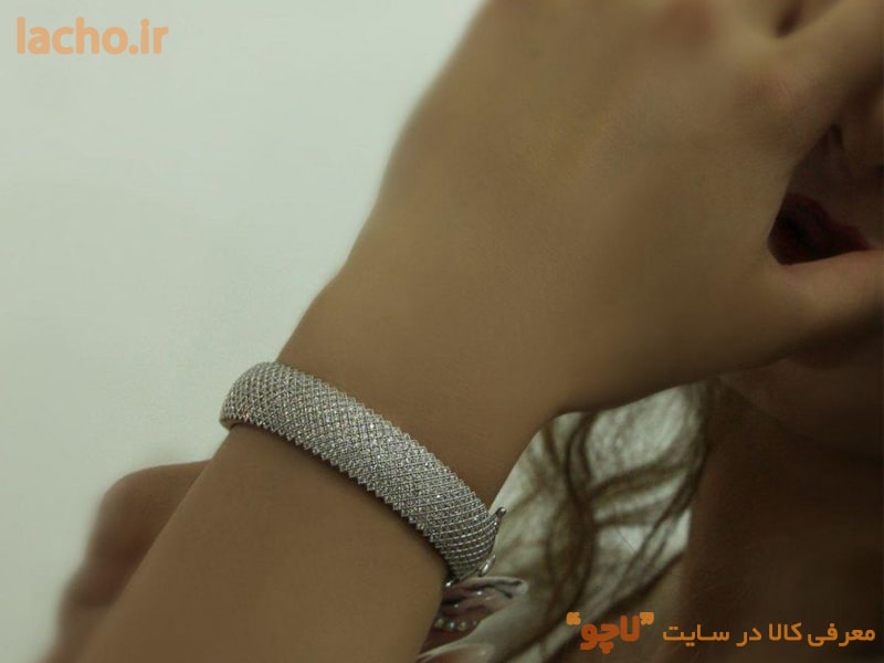 دستبند زنانه نقره ارزان با کیفیت