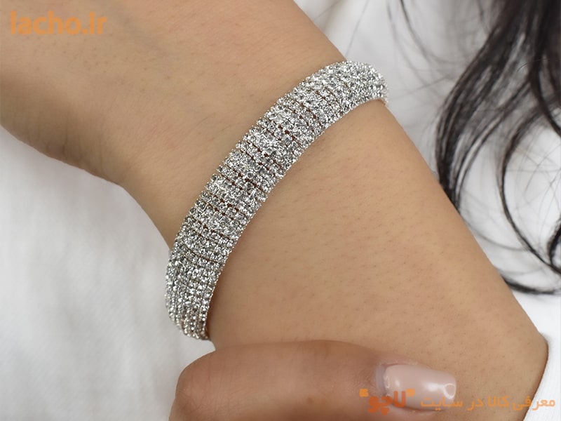 دستبند زنانه نقره ارزان جدید