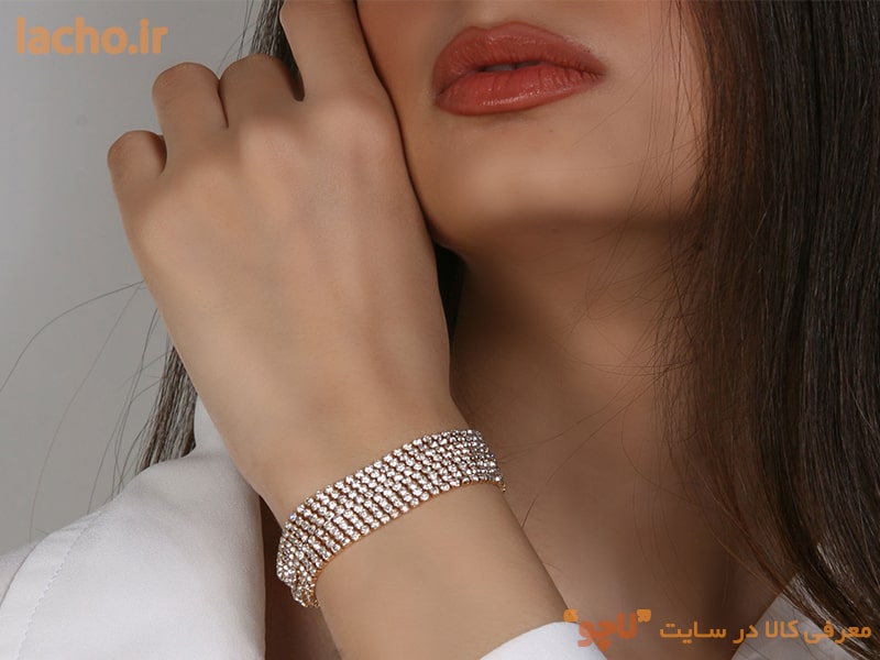 دستبند زنانه نقره ارزان