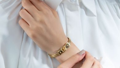 دستبند النگویی طلا 18 عیار زنانه مایا ماهک مدل MB1151