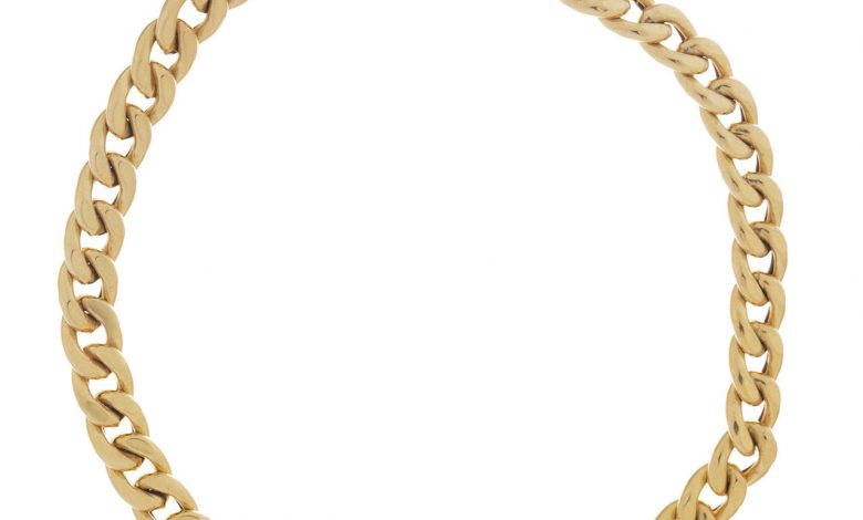 دستبند طلا 18 عیار گوی گالری مدل G34