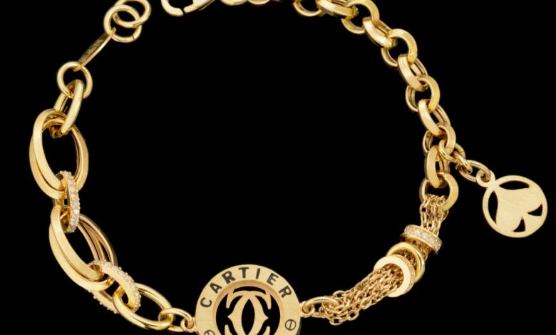 دستبند طلا 18 عیار زنانه طلای مستجابی کد 67157