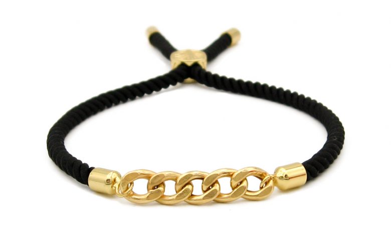دستبند طلا 18 عیار زنانه مانچو کد bfg211