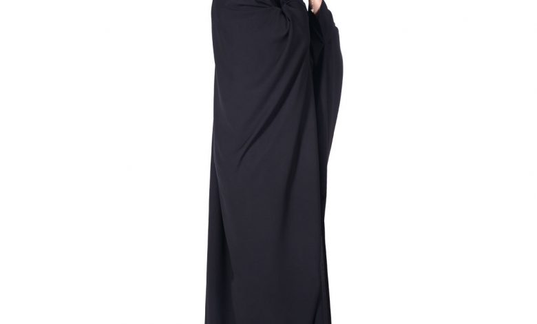 چادر بحرینی شهر حجاب مدل کرپ کن کن ژرژت کد 8041